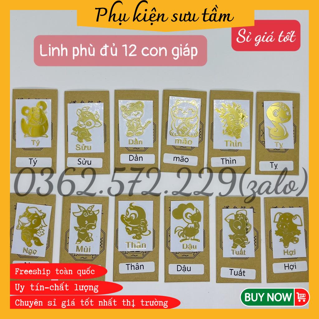MIẾNG DÁN ĐIỆN THOẠI 12 CON GIÁP ĐẸP LUNG LINH PHÙ HỢP MỌI LỨA TUỔI