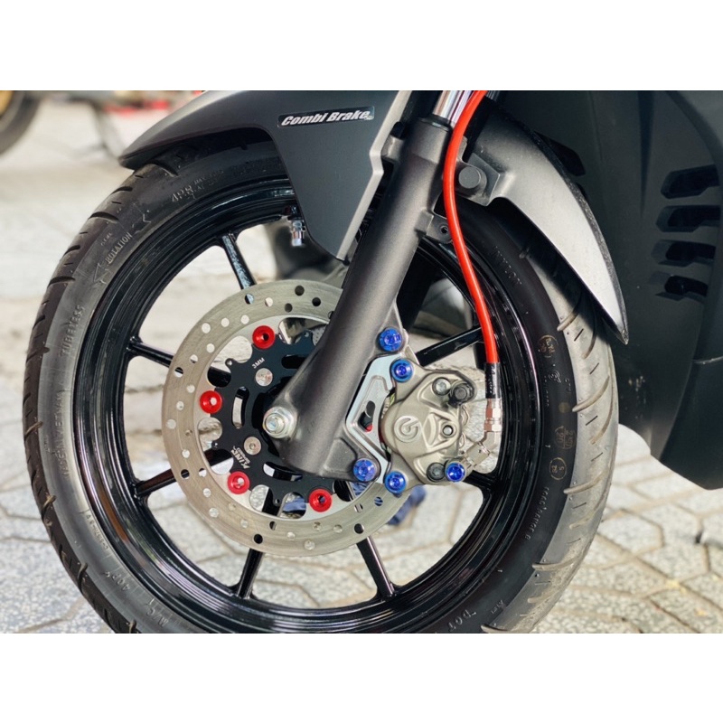 Đĩa Moto3 Kingspeed size 220mm Wave/Dream/Fu/Axelo/Sirius/ex135