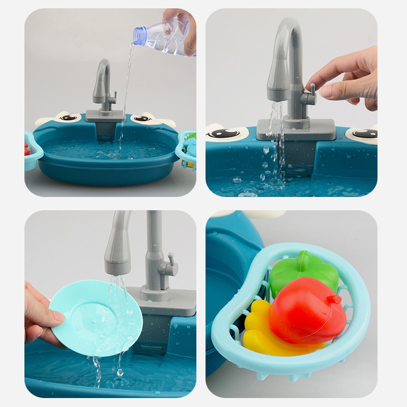 Bộ Đồ Chơi Bồn Rửa Chén Mini Cho Bé