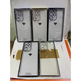 Ốp lưng Samsung S22 Utra dẻo viền xi lưng trong suốt bảo vệ cam hàng công ty