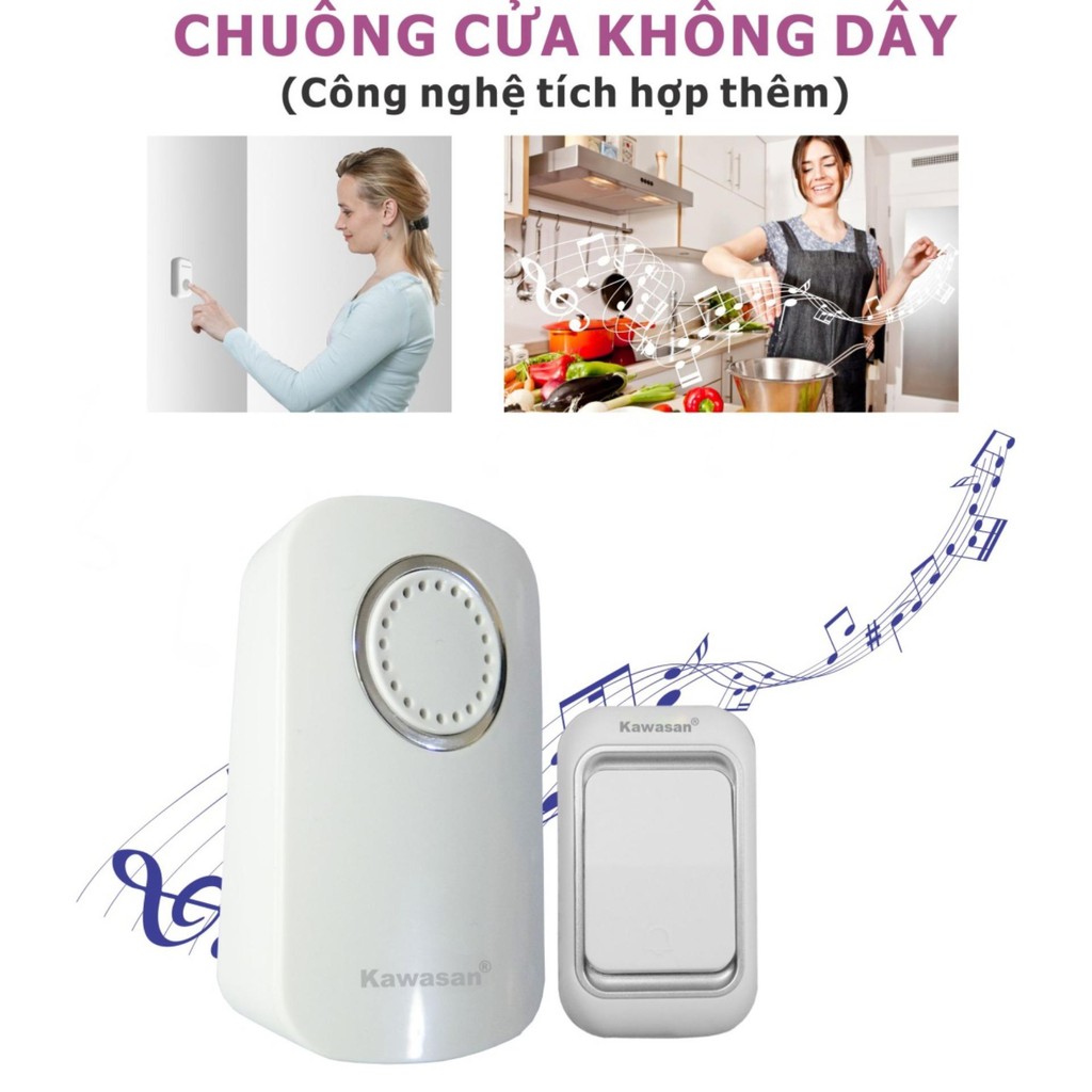 Chuông cửa không dây Kawasan BD668B