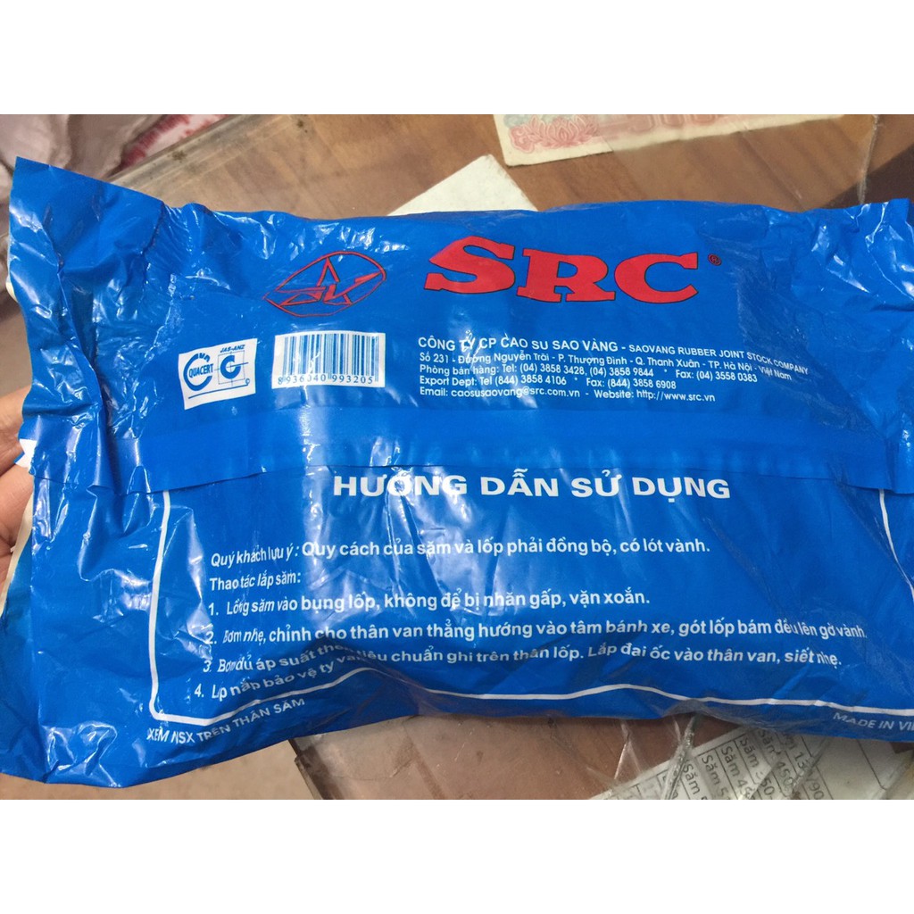 RUỘT, SĂM XE MÁY AIRBLADE TRƯỚC/ XE MIO SAO VÀNG