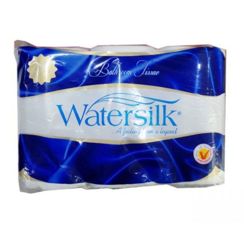 Giấy vệ sinh WaterSilk 3 lớp 6 cuộn