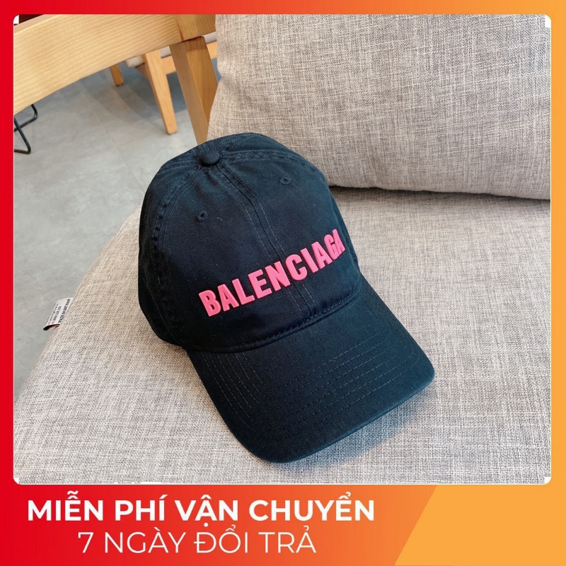 MŨ LƯỠI TRAI BALENCIAGA MỚI NHẤT, LOGO NỔI BẬT, BẢNG MÀU CỰC HOT, CHẤT VẢI KAKI MỀM MẠI, MŨ PHÙ HỢP CẢ NAM VÀ NỮ