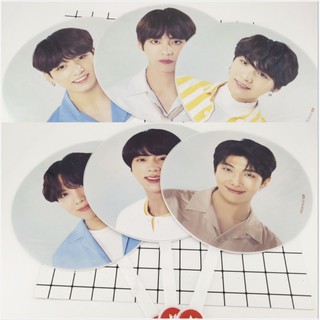 [Sẵn] Quạt Lớn Worl Tour BTS 28x42 Cm + Hình thật