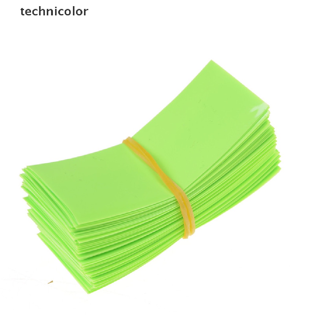 Set 100 Tấm Bọc Pin 18650 Bằng PVC Cách Nhiệt Cắt Trước