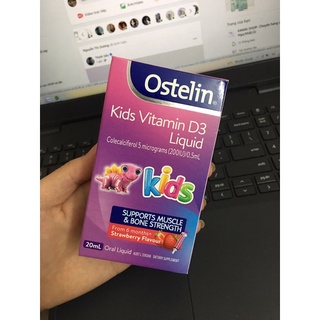 Ostelin Vitamin D3 Liquid/Drops cho bé