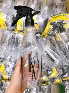 Bình xịt nước ( có hình kéo )