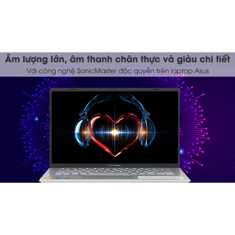 Laptop Asus VivoBook A412FA i3 8145U/4GB/512GB/Win10 | BigBuy360 - bigbuy360.vn