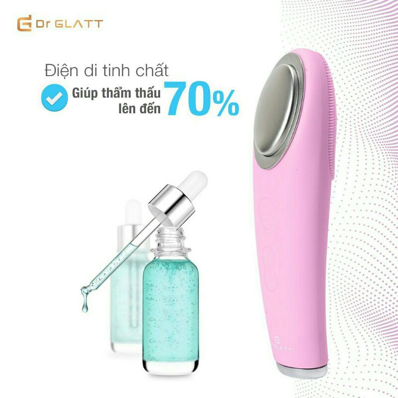 Máy rửa mặt Dr Glatt Dua Fit Pro - Máy chăm sóc da đa chức năng Dr Glatt Dua Fit Pro công nghệ Đức