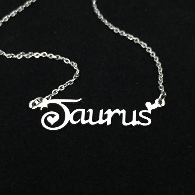 Dây chuyền INOX tên 12 cung hoàng đạo không gỉ