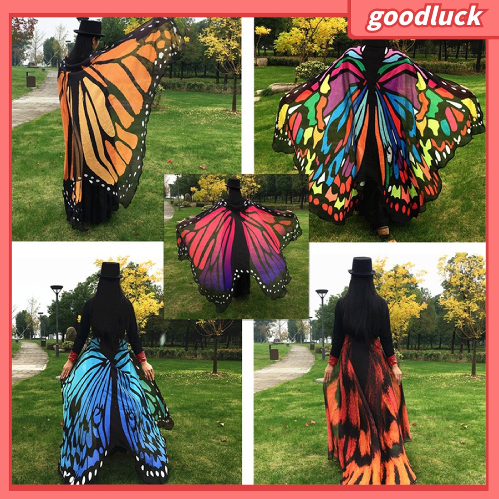 Khăn Choàng Đi Biển Hình Cánh Bướm Thời Trang Cho Nữ