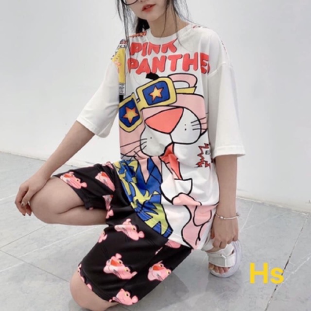 Sét áo pink kèm quần HSU1