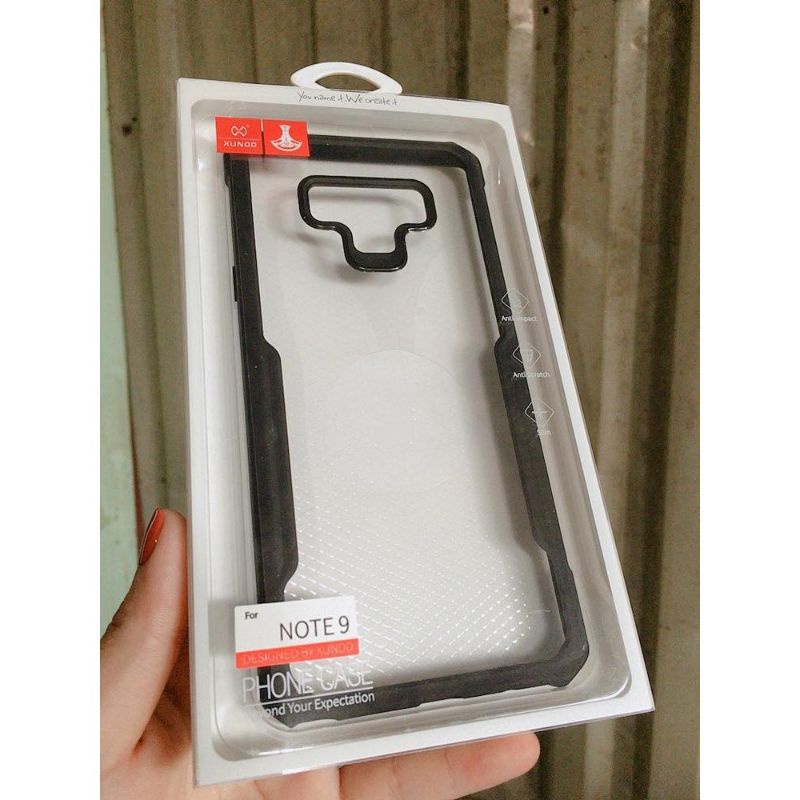 Samsung Galaxy Note 9 - Ốp Lưng Chống Sốc Tuyệt Đối XUNDD Không ố vàng.