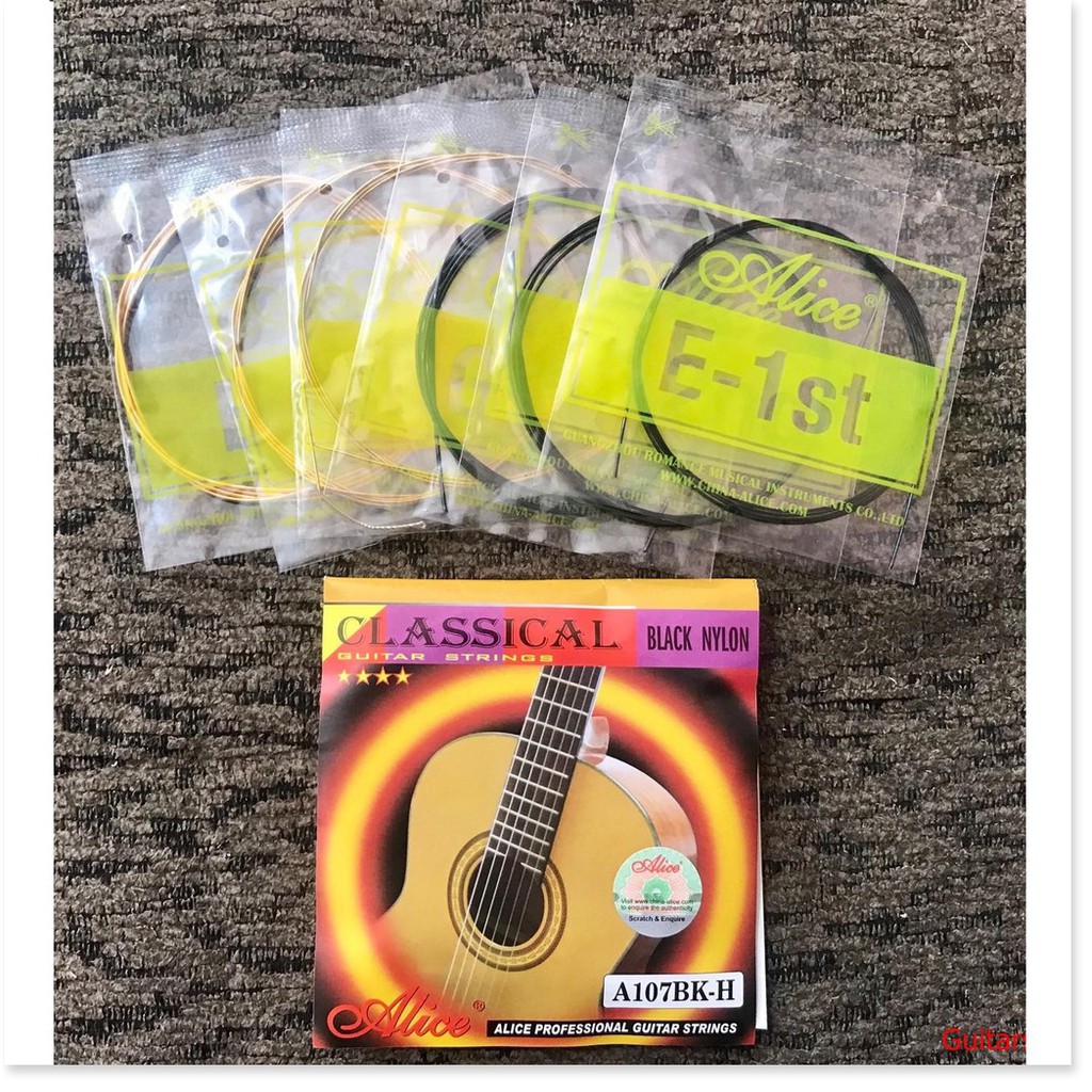 Dây Đàn Guitar Classic Alice A107BK