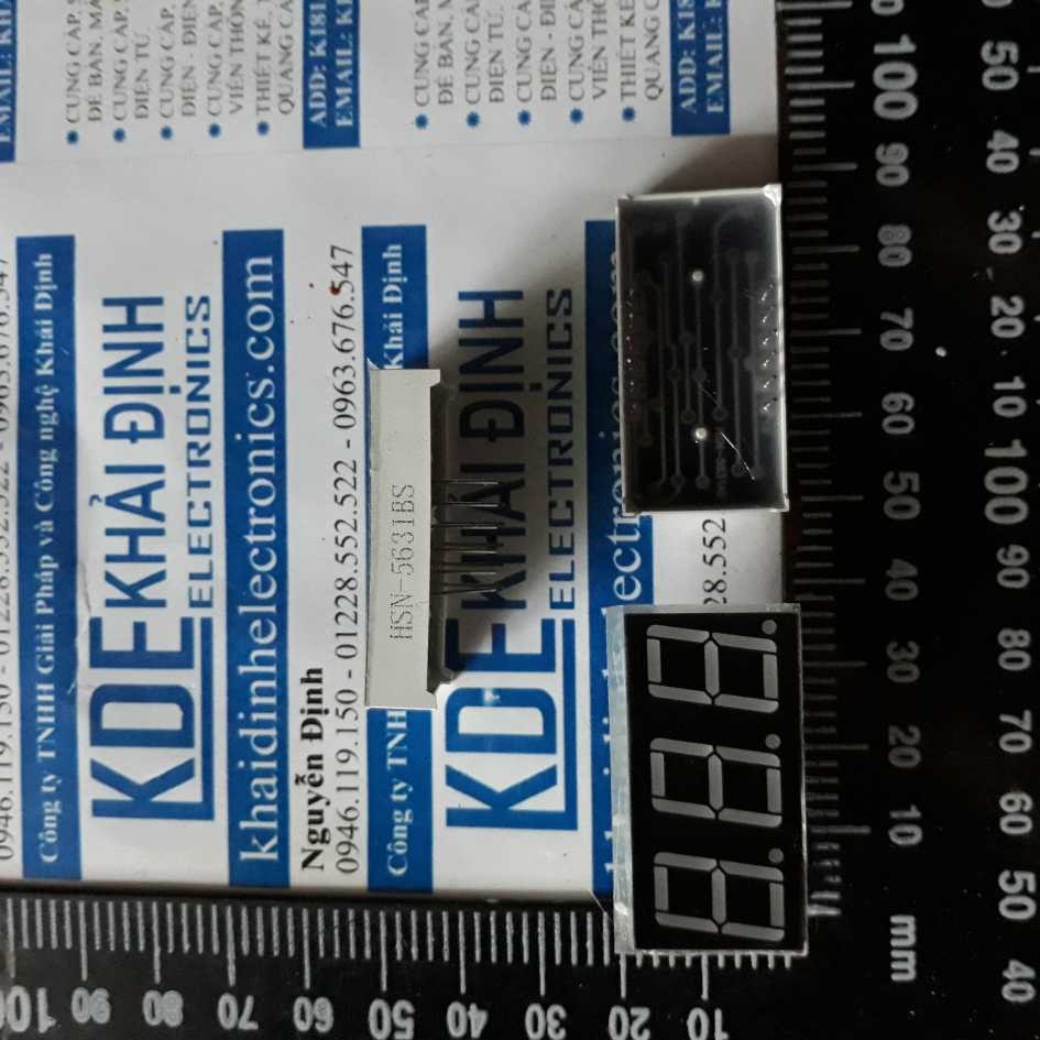 3 CON LED 7 ĐOẠN BA 0.56 A-CHUNG 19*39mm kde1926