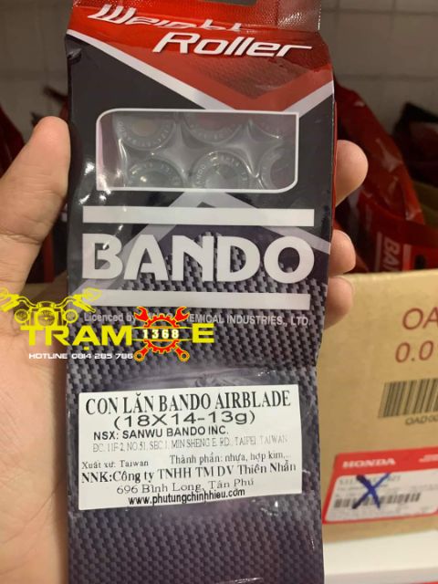 BI NỒI BANDO 13G CHO XE AIR BLADE 110, AB 110