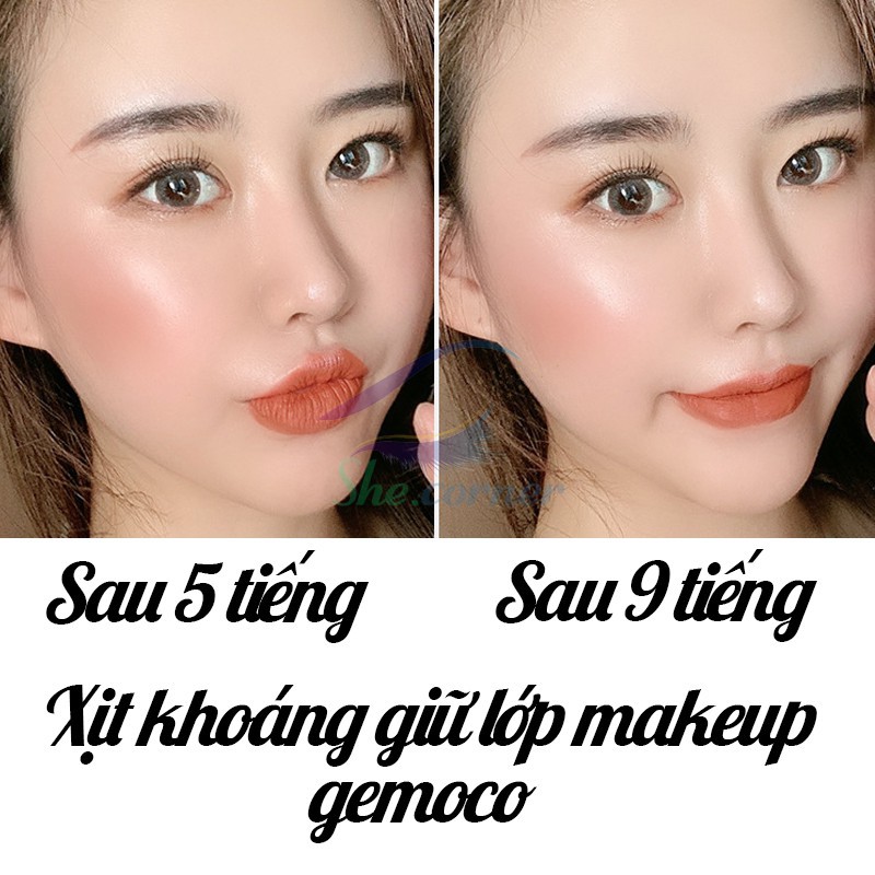Xịt khoáng cố định lớp makeup GECOMO Makeup Spray | BigBuy360 - bigbuy360.vn