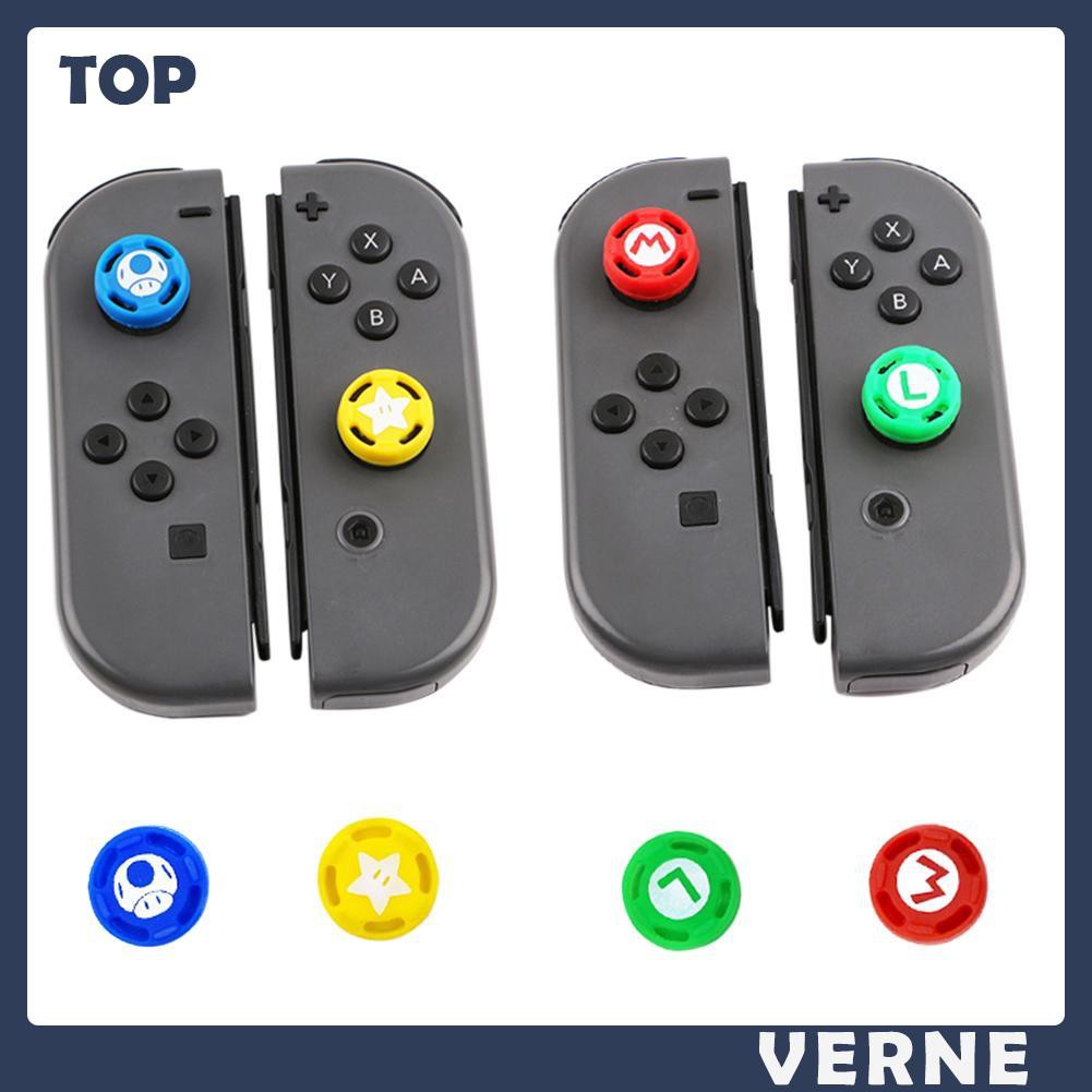 Set 4 Nút Silicon Thay Thế Cho Máy Chơi Game Nintendo Switch Ns