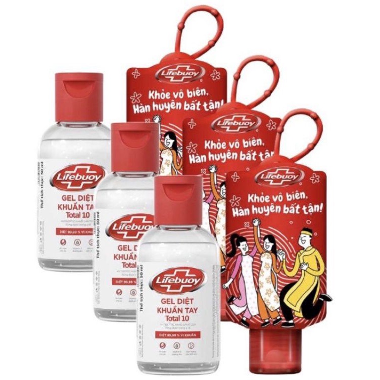 Gel Rửa Tay/Xịt Diệt Khuẩn kèm vỏ bọc cực đẹp 50ml/100ml/235ml