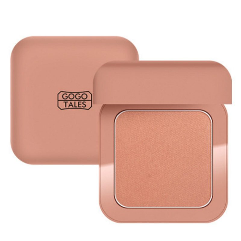Phấn má hồng GOGO TALES tông lì và ngọc trai tự nhiên trang điểm tông nude