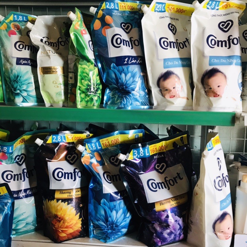 Túi nước xả vải Comfort 2,8L (mẫu mới)