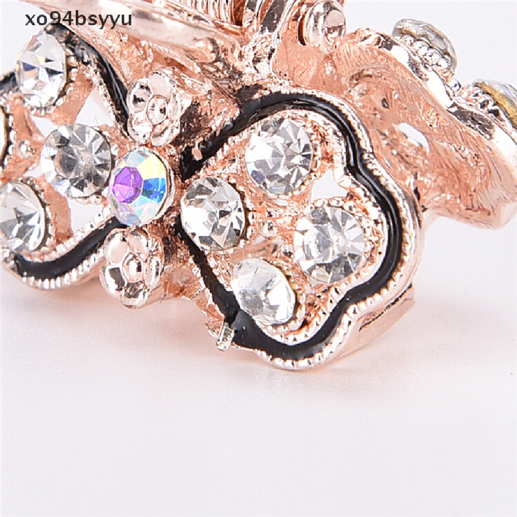 Kẹp Càng Cua Bằng Nhựa Đính Đá Hình Bướm Mini Dễ Thương Xo94Bsyu