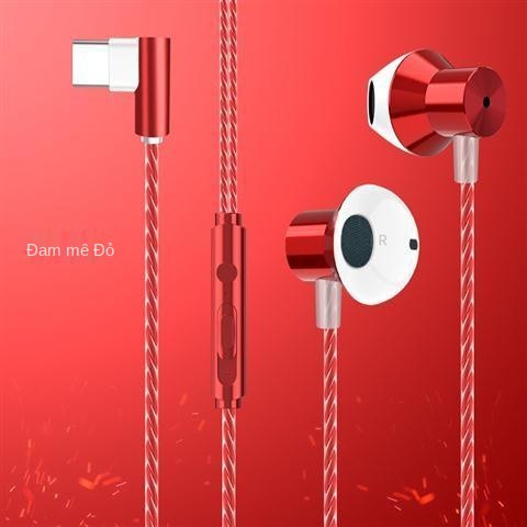 Tai nghe chơi game Type-c Black Shark Xiaomi 9/10 giảm tiếng ồn gà chơi game Vinh quang 20 OPPOvivo semi-in-ear