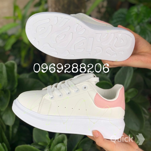 Giày thể thao sneakers phản quang ⭐FREESHIP⭐ giày độn đế kute