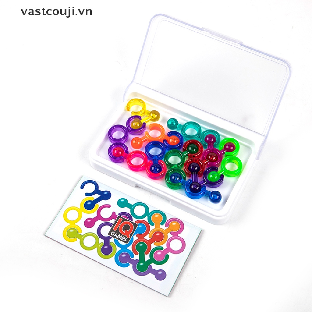 Bộ Đồ Chơi Lắp Ráp 3D Thông Minh VASTJI 120 Tấm Tư Duy Logic