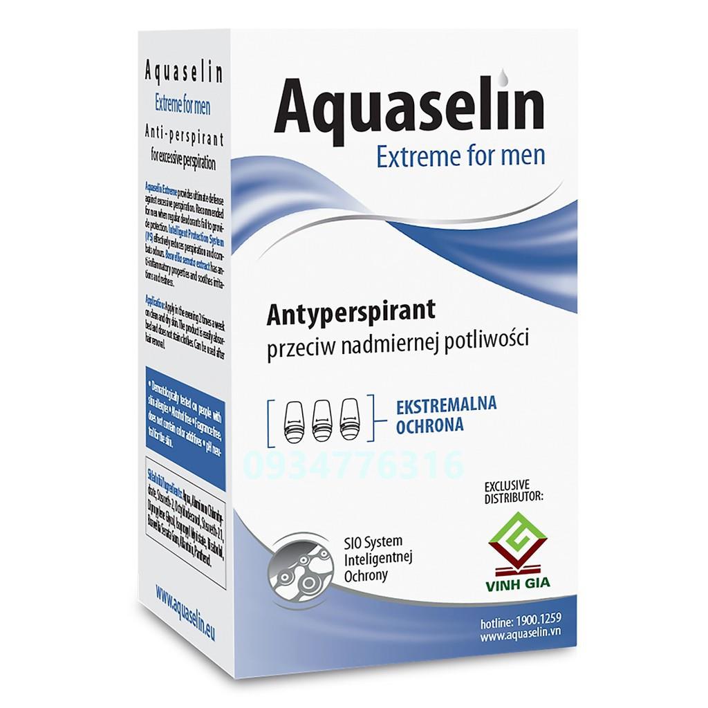✅ Aquaselin Extreme For Men - Lăn nách khử mùi hôi cho nam 50ml