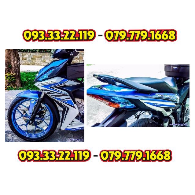 Tem Rời Winner V1 GTR Xanh Trắng