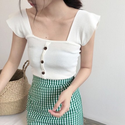 FREESHIP ĐƠN 99K_ Áo Kiểu Camisole Màu Trơn Đơn Giản | BigBuy360 - bigbuy360.vn