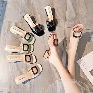 Sục nữ da bóng đế 3cm