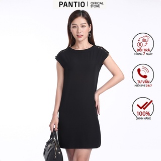 Đầm dạo phố dáng suông tay ngắn FDP32575 - PANTIO