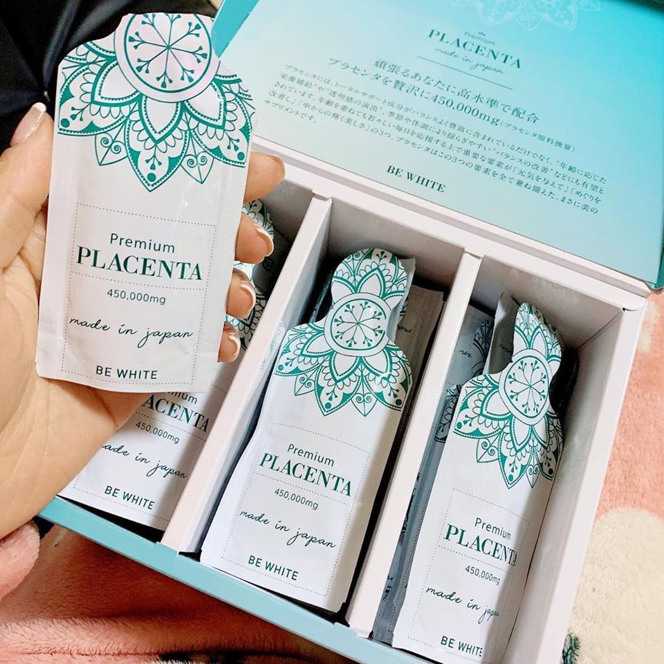 Nhau Thai Ngựa Đua Tổ Yến Premium Placenta 45000mg Japan