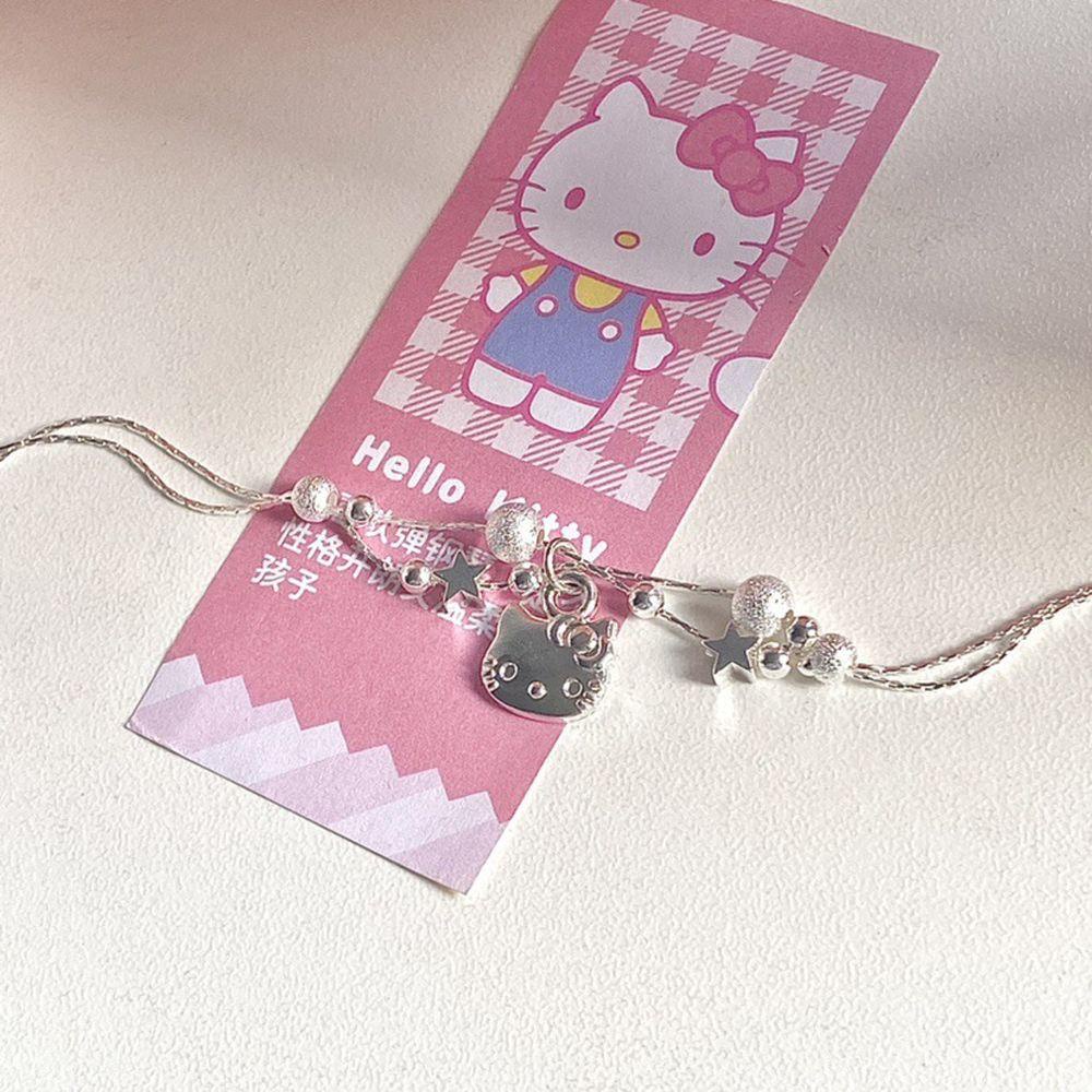 Vòng Đeo Tay Họa Tiết Hoạt Hình Kuromi Melody Dễ Thương Xinh Xắn