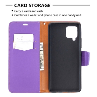 Ốp Lưng Điện Thoại Dạng Ví Da Lật Dành Cho Samsung Galaxy A12 6.5 "Samsung A12 5G SM-A125F A 12 Coque