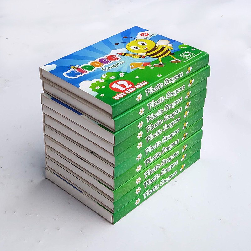 Sáp 12 màu con ong, sáp tô kidbee