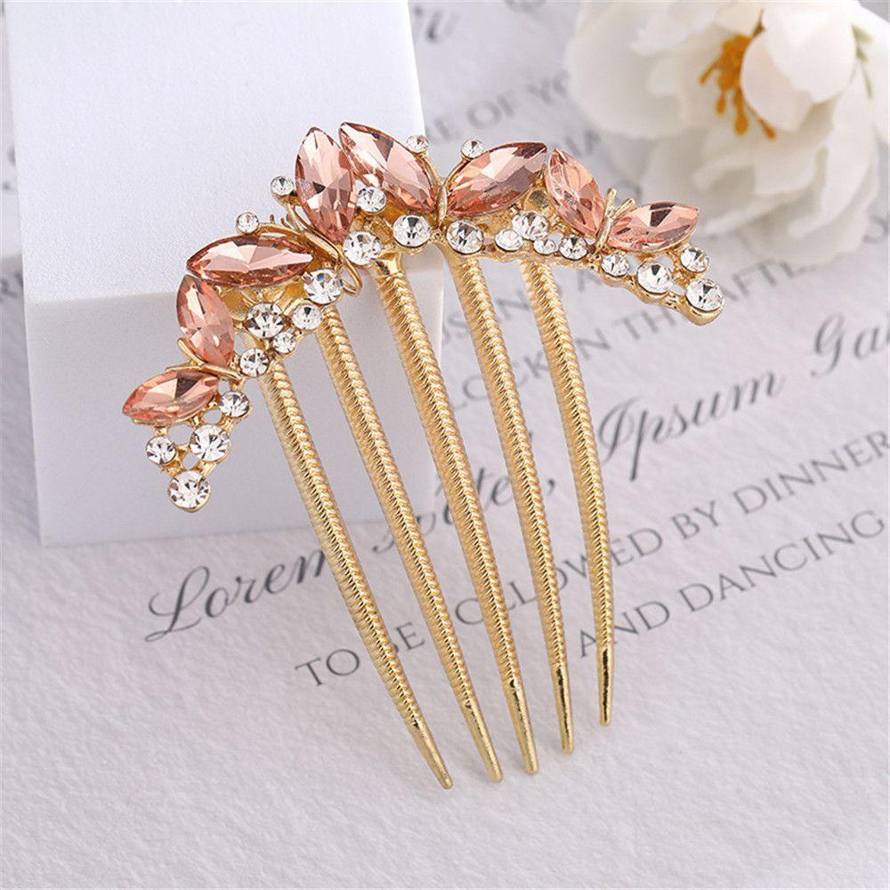 Lược Cài Tóc Đính Đá Sang Trọng Cho Cô Dâu