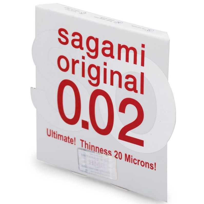 [CHÍNH HÃNG] Bao cao su Sagami Original 0.02 (Hộp 1)