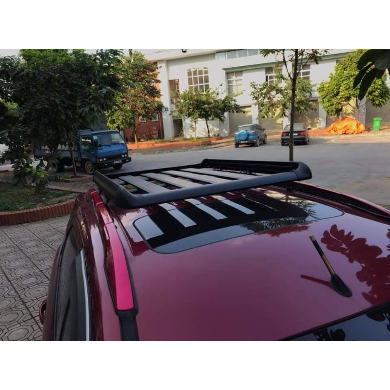 Giá nóc xe ECOSPORT+ thanh ngang theo xe ⚡ CỰC HOT ⚡ Baga mui xe ô tô thiết kế để đồ tiện dụng, tối ưu không gian xe
