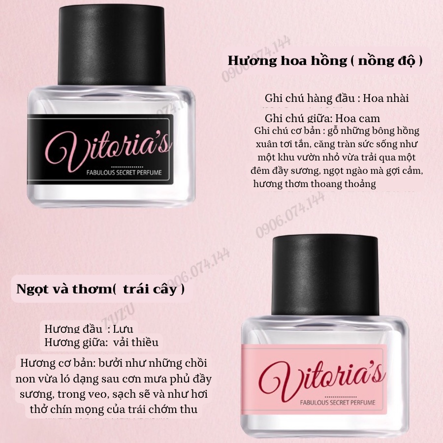 Nước hoa vùng kín Victoria Cao Cấp Nội Địa Trung Mùi Thơm Chuẩn Độ Lưu Hương Cực Tốt HUBEAUTY