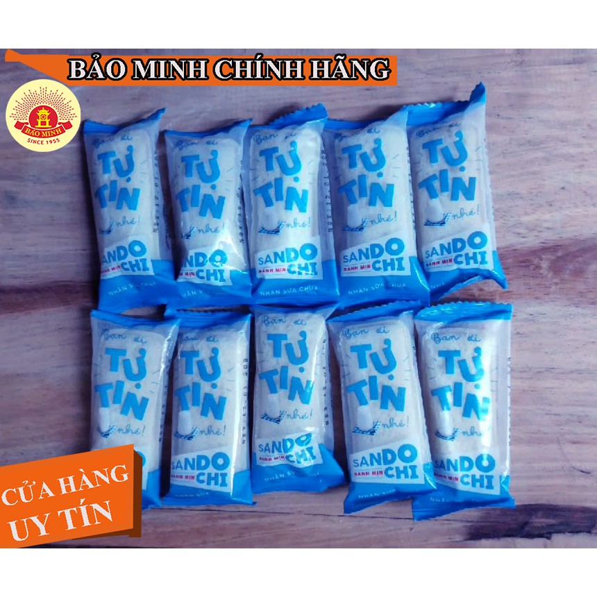 Bánh sữa chua/phô mai Sandochi Bảo Minh - túi 200g 10 cái