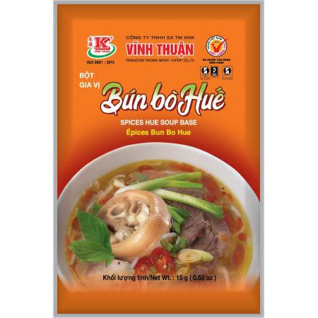 Bột Gia Vị Bún Bò Huế 15g Vĩnh Thuận