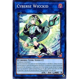 Thẻ bài Yugioh - TCG - Cyberse Wicckid / SAST-EN044'