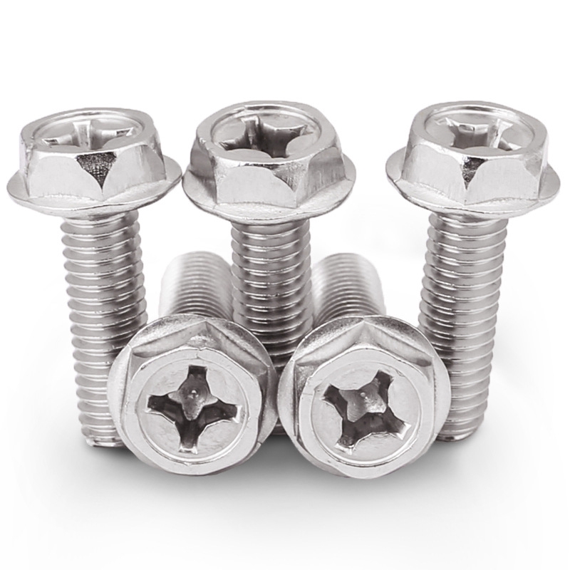 Bu Lông Lục Giác Bằng Thép Không Gỉ 304 M4 / M5 / M6