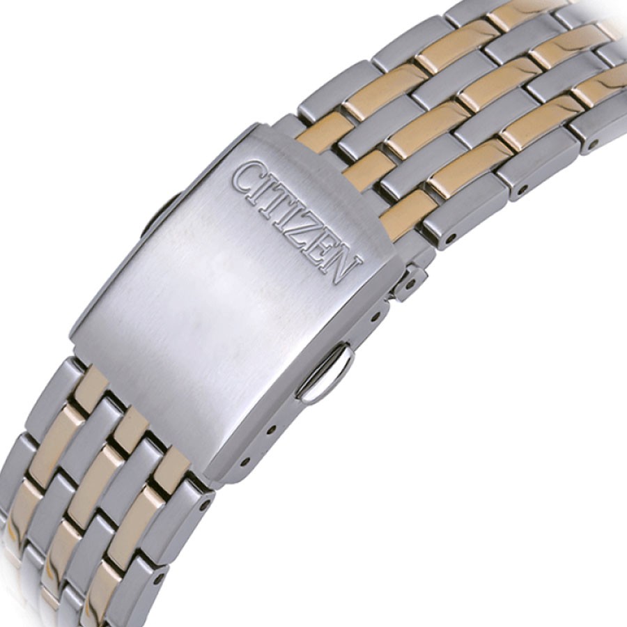 Đồng Hồ Nam Citizen Dây Thép Không Gỉ NH7504-52E - Mặt Đen (Sapphire)