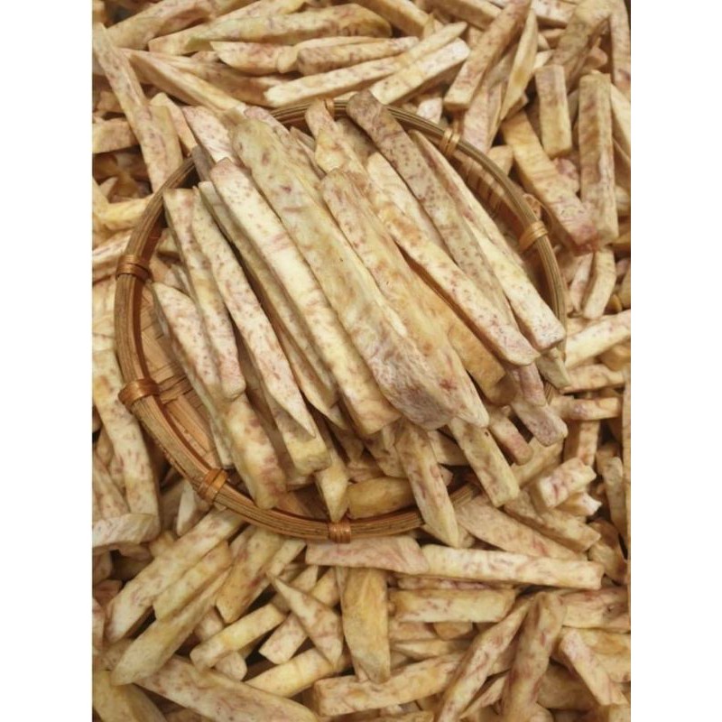 Khoai Môn Sấy Giòn Dạng Cọng Hàng Xuất Khẩu Lon 300Gr [FREE SHIP] TỪ ĐƠN 50K, [Loại Đặc Biệt] Hàng Ngon Nhà Làm