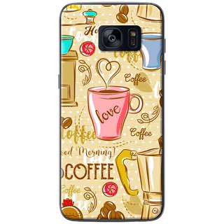 Ốp lưng Samsung Galaxy S7, S7 Edge, S8, S8 Plus, S9, S9 Plus, S10, S10E, S10 Plus in hình Love coffee